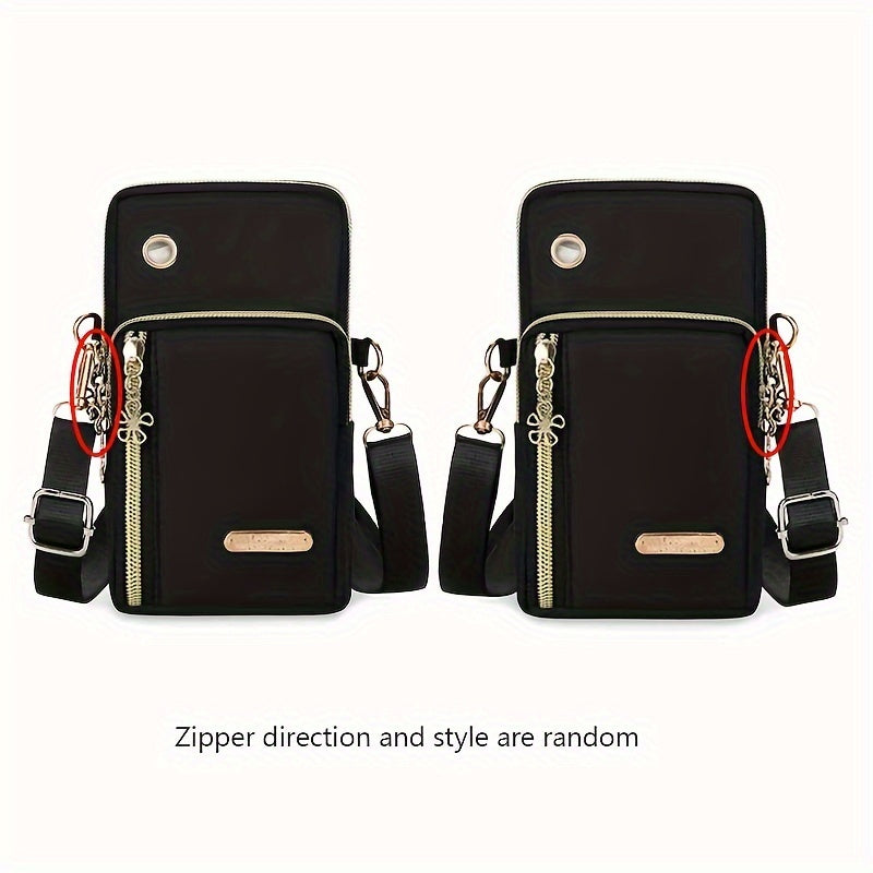 1pc Stylish Womens Fashion Crossbody Mini Bag - Portable Sports Arm Wallet for Active Lifestyle - Lightweight, Secure Phone & Lipstick Holder, Perfect for On-the-Go Convenience