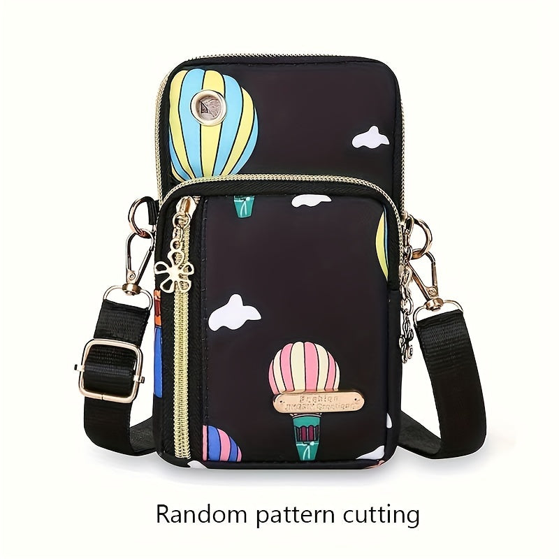 1pc Stylish Womens Fashion Crossbody Mini Bag - Portable Sports Arm Wallet for Active Lifestyle - Lightweight, Secure Phone & Lipstick Holder, Perfect for On-the-Go Convenience